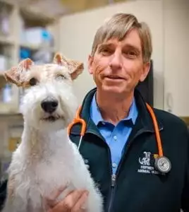 Dr. Purvis veterinarian Hefner Road Animal Hospital