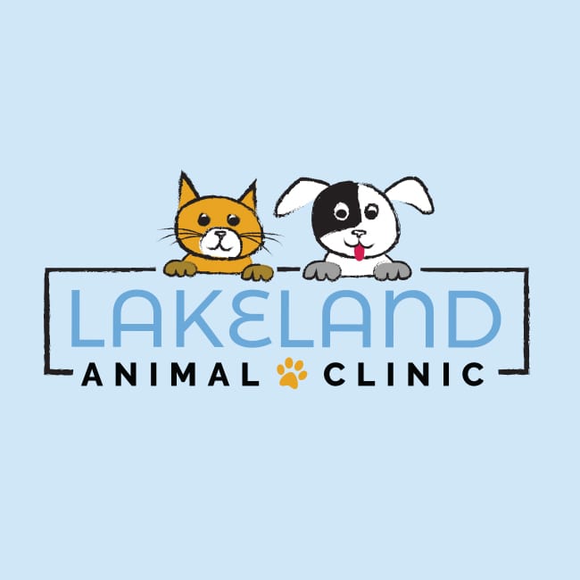 <span style="font-size: 21px;"><strong>Lakeland<br> Animal Clinic</strong></span><br>
Logo design